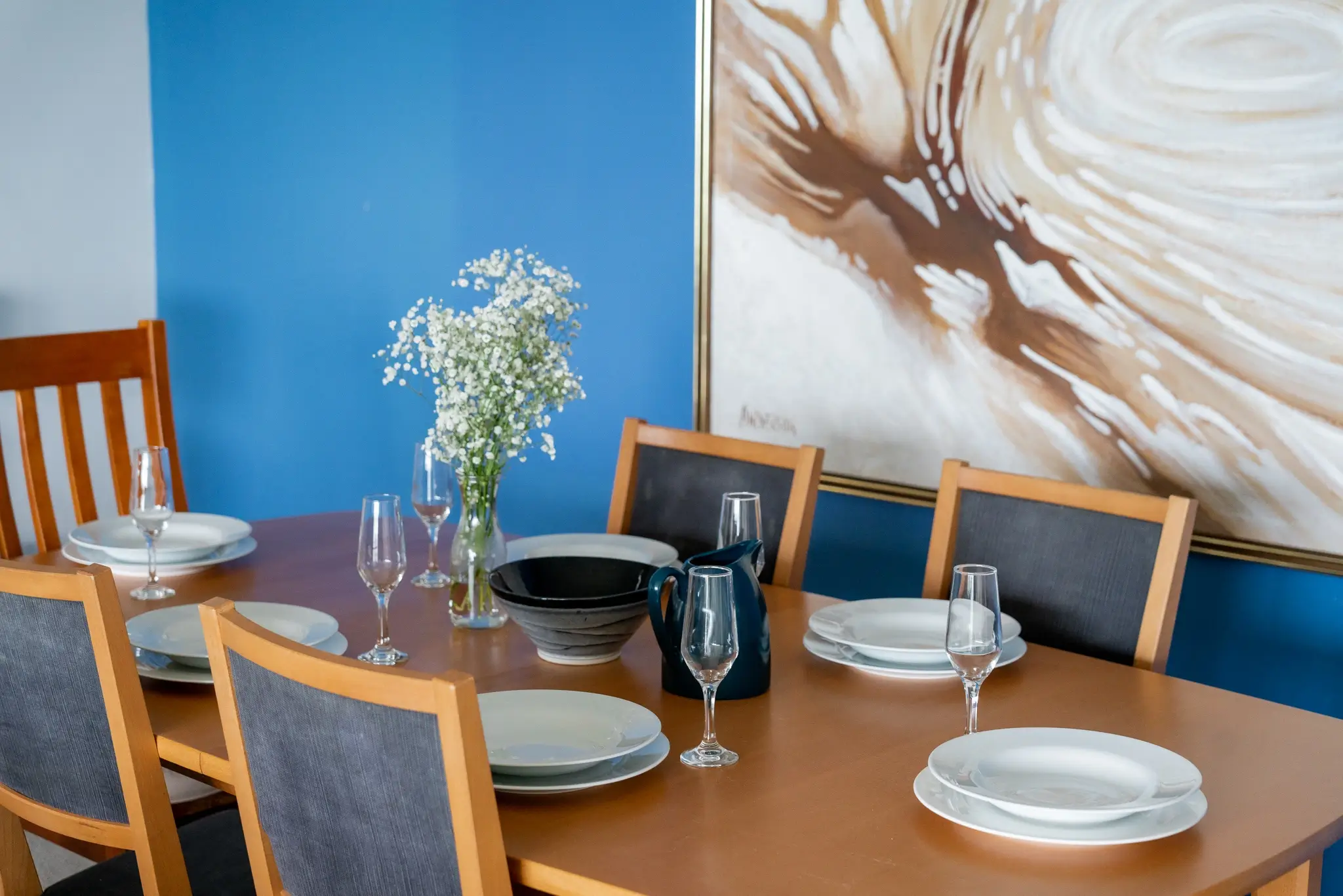 Mediterranean Retreat - dining area